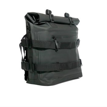 Borsa laterale Khali in TPU 35L - 45L + Piastra in Alluminio sinistra BMW R1300GS ADV