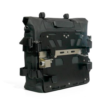Borsa laterale Khali in TPU 35L - 45L + Piastra in Alluminio sinistra BMW R1300GS ADV