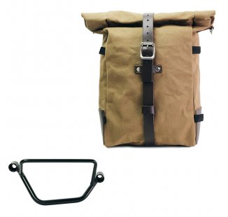Borsa laterale Pure in Canvas + Telaio Honda GB350S DX