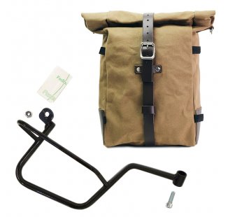 Borsa laterale Pure in Canvas + Telaio Moto Guzzi V7 DX