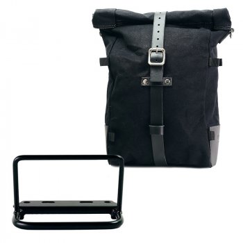 Borsa laterale Pure in Canvas + Telaio Royal Enfield Bear 650