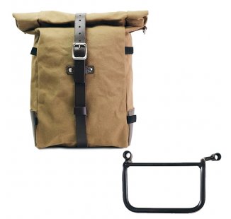 Borsa laterale Pure in Canvas + Telaio Royal Enfield Himalayan 450 (2024 in poi) SX