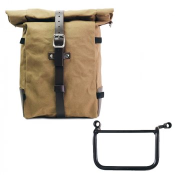 Borsa laterale Pure in Canvas + Telaio Royal Enfield Himalayan 450 (2024 in poi) SX