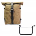 Borsa laterale Pure in Canvas + Telaio Royal Enfield Himalayan 450 (2024 in poi) SX