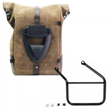 Borsa laterale Pure in Crosta di Cuoio + Telaio Honda CL SX