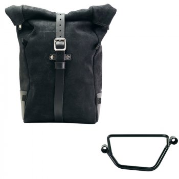 Borsa laterale Pure in Crosta di Cuoio + Telaio Honda GB350S SX