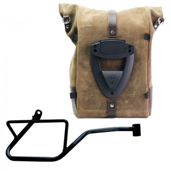 Borsa laterale Pure in Crosta di Cuoio + Telaio Moto Guzzi V7 EURO5 DX