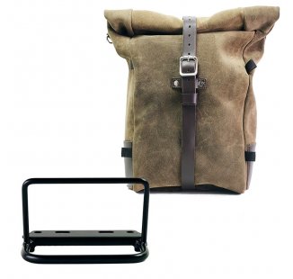 Borsa laterale Pure in Crosta di Cuoio  + Telaio Royal Enfield Bear 650