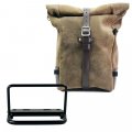 Borsa laterale Pure in Crosta di Cuoio  + Telaio Royal Enfield Bear 650
