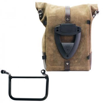 Borsa laterale Pure in Crosta di Cuoio + Telaio Royal Enfield Guerrilla 450 DX
