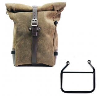 Borsa laterale Pure in Crosta di Cuoio  + Telaio Triumph Scrambler 400 X SX
