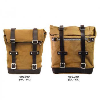 Borsa laterale Scram in Canvas 22L-30L