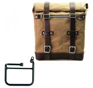 Borsa laterale Scram in Canvas 22L-30L + Telaio BMW CE 02 DX