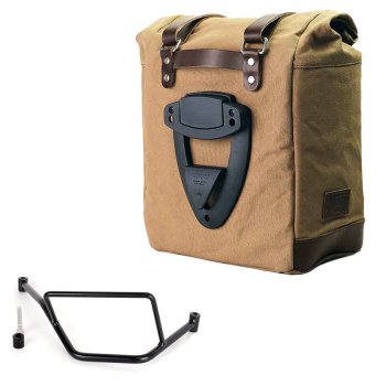 Borsa laterale Scram in Canvas 22L-30L + Telaio BMW F450GS DX