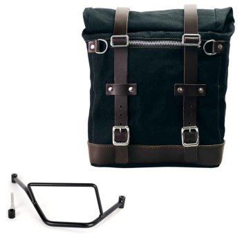 Borsa laterale Scram in Canvas 22L-30L + Telaio BMW F450GS DX