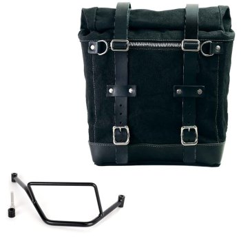 Borsa laterale Scram in Canvas 22L-30L + Telaio BMW F450GS DX
