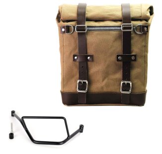 Borsa laterale Scram in Canvas 22L-30L + Telaio BMW F450GS DX