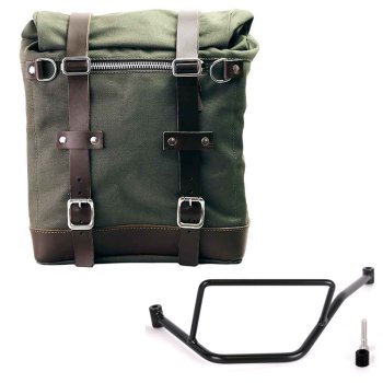 Borsa laterale Scram in Canvas 22L-30L + Telaio BMW F450GS SX