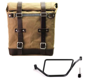 Borsa laterale Scram in Canvas 22L-30L + Telaio BMW F450GS SX