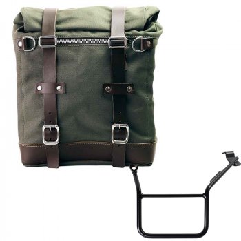 Borsa laterale Scram in Canvas 22L-30L + Telaio BMW F900GS SX