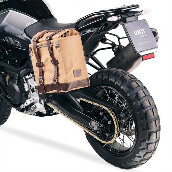 Borsa laterale Scram in Canvas 22L-30L + Telaio BMW F900GS SX