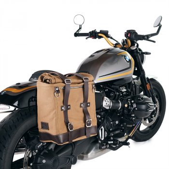 Borsa laterale Scram in Canvas 22L-30L + Telaio BMW R12 DX