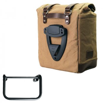 Borsa laterale Scram in Canvas 22L-30L + Telaio BMW R12 DX