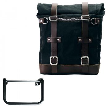 Borsa laterale Scram in Canvas 22L-30L + Telaio BMW R12 DX