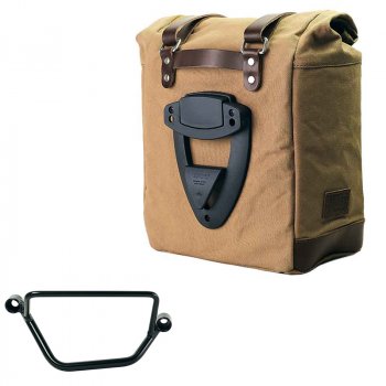 Borsa laterale Scram in Canvas 22L-30L + Telaio Honda GB350S DX