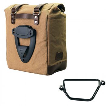 Borsa laterale Scram in Canvas 22L-30L + Telaio Honda GB350S SX