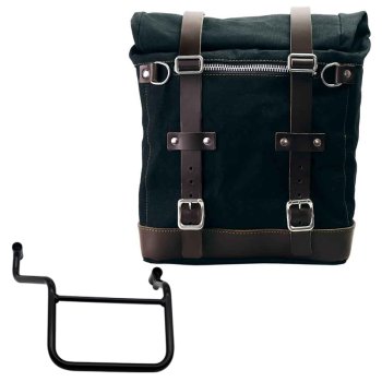 Borsa laterale Scram in Canvas 22L-30L + Telaio Honda Transalp 750 (2023 in poi) DX