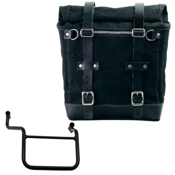 Borsa laterale Scram in Canvas 22L-30L + Telaio Honda Transalp 750 (2023 in poi) DX