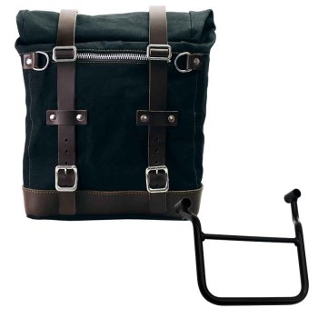 Borsa laterale Scram in Canvas 22L-30L + Telaio Honda Transalp 750 (2023 in poi) SX