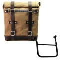 Borsa laterale Scram in Canvas 22L-30L + Telaio Honda Transalp 750 (2023 in poi) SX