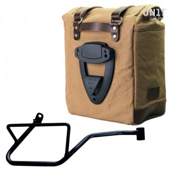Borsa laterale Scram in Canvas 22L-30L + Telaio Moto Guzzi V7 EURO5 PLUS (2025 in poi) DX