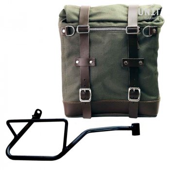 Borsa laterale Scram in Canvas 22L-30L + Telaio Moto Guzzi V7 EURO5 PLUS (2025 in poi) DX