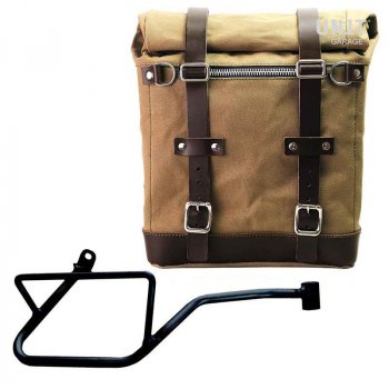 Borsa laterale Scram in Canvas 22L-30L + Telaio Moto Guzzi V7 EURO5 PLUS (2025 in poi) DX