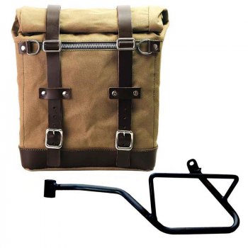 Borsa laterale Scram in Canvas 22L-30L + Telaio Moto Guzzi V7 EURO5 PLUS (2025 in poi) SX