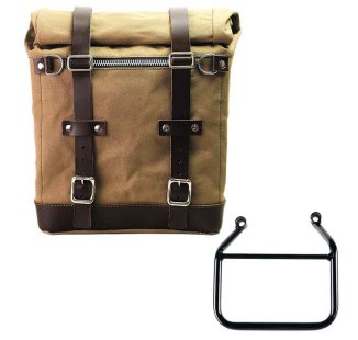 Borsa laterale Scram in Canvas 22L-30L + Telaio Triumph Speed 400 & Scrambler 400 X SX