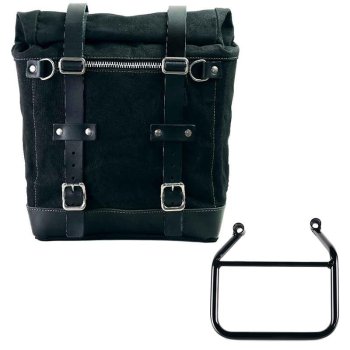 Borsa laterale Scram in Canvas 22L-30L + Telaio Triumph Speed 400 & Scrambler 400 X SX
