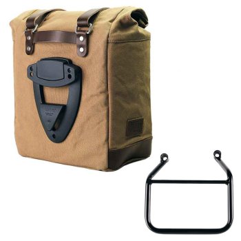 Borsa laterale Scram in Canvas 22L-30L + Telaio Triumph Speed 400 & Scrambler 400 X SX