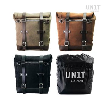 Borsa laterale Scram in Crosta di Cuoio 22L-30L