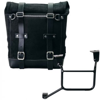 Borsa laterale Scram in Crosta di Cuoio 22L-30L + Telaio Honda CRF1100L Africa Twin & Adventure Sports (2024 in poi) SX