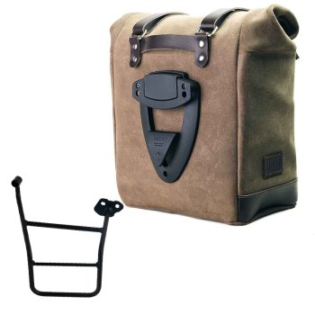 Borsa laterale Scram in Crosta di Cuoio 22L-30L + Telaio KTM 1290/1390 Super Adventure S-R DX