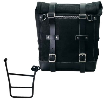 Borsa laterale Scram in Crosta di Cuoio 22L-30L + Telaio KTM 1290/1390 Super Adventure S-R DX