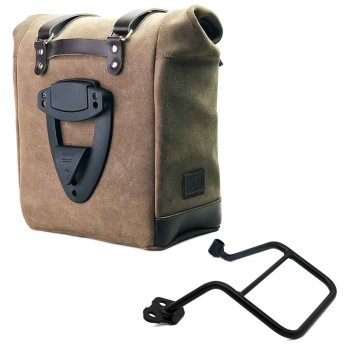 Borsa laterale Scram in Crosta di Cuoio 22L-30L + Telaio KTM 1290/1390 Super Adventure S-R SX