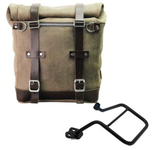 Borsa laterale Scram in Crosta di Cuoio 22L-30L + Telaio KTM 1290/1390 Super Adventure S-R SX
