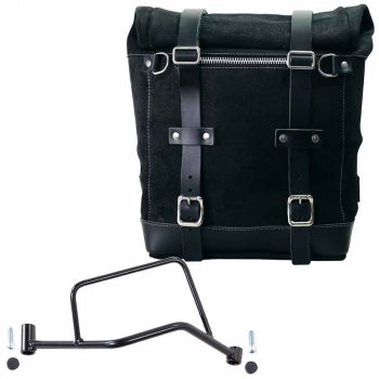 Borsa laterale Scram in Crosta di Cuoio 22L-30L + Telaio R 1200 R LC DX