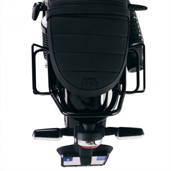 Borsa laterale Scram in Crosta di Cuoio 22L-30L + Telaio Royal Enfield Bear 650