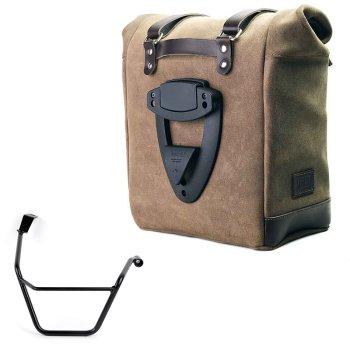 Borsa laterale Scram in Crosta di Cuoio 22L-30L + Telaio Triumph Street Scrambler 900 (2026 in poi) DX